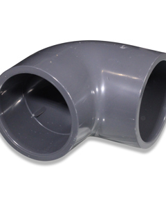 Winkel 90° PVC 90mm 2x Klebemuffe ND16